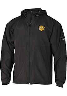 Columbia Missouri Tigers Mens Black Prodigy Windbreaker Light Weight Jacket