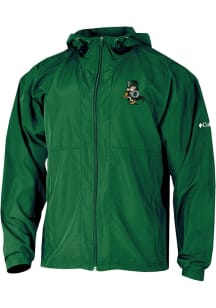 Mens Michigan State Spartans Green Columbia Prodigy Windbreaker Light Weight Jacket