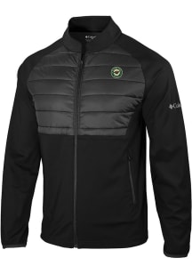 Columbia Minnesota Wild Mens Black Heat Seal In the Element Medium Weight Jacket