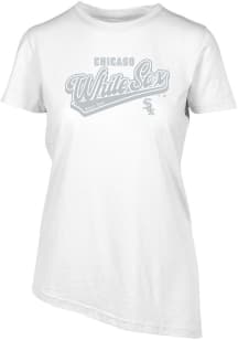 Levelwear Chicago White Sox Womens White BIRCH Sweep Tank Top