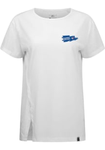 Levelwear Toronto Blue Jays Womens White Influx Rafters Short Sleeve T-Shirt