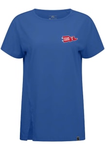 Levelwear Texas Rangers Womens Blue Influx Rafters Short Sleeve T-Shirt