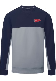 Levelwear Boston Red Sox Mens Navy Blue Legacy Rafters Long Sleeve Crew Sweatshirt