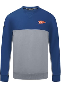 Levelwear New York Mets Mens Blue Legacy Rafters Long Sleeve Crew Sweatshirt