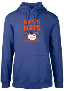 Levelwear New York Mets Mens Blue PODIUM Inaugural Long Sleeve Hoodie