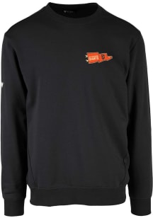 Levelwear San Francisco Giants Mens Black ZANE Rafters Long Sleeve Crew Sweatshirt