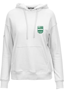 Levelwear Toronto St. Pats Womens White Adorn Retro Patch Hooded Sweatshirt