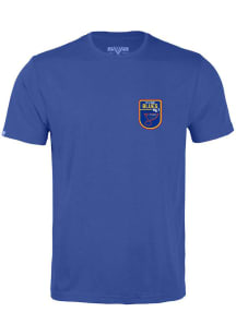 Levelwear St Louis Blues Blue Richmond Retro Patch Short Sleeve T Shirt