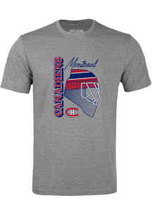Levelwear Montreal Canadiens Grey Richmond Retro Netminder Short Sleeve T Shirt