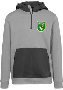 Levelwear Minnesota North Stars Mens Grey Chicane Retro Patch Long Sleeve Hoodie