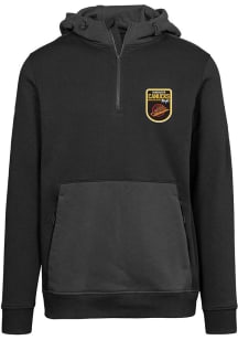 Levelwear Vancouver Canucks Mens Black Chicane Retro Patch Long Sleeve Hoodie