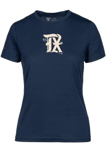 Levelwear Texas Rangers Womens Navy Blue Maddox City Connect Short Sleeve T-Shirt