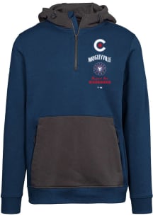 Levelwear Chicago Cubs Mens Navy Blue Chicane Baseline City Connect Long Sleeve Hoodie
