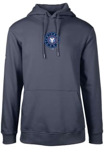 Levelwear Chicago Cubs Mens Navy Blue PODIUM City Connect Long Sleeve Hoodie
