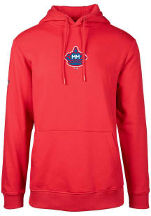 Levelwear Miami Marlins Mens Red PODIUM City Connect Long Sleeve Hoodie