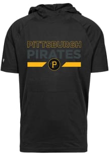 Levelwear Pittsburgh Pirates Black PHASE No Hitter City Connect Short Sleeve Hoods