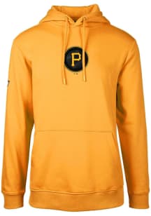 Levelwear Pittsburgh Pirates Mens Gold PODIUM City Connect Long Sleeve Hoodie