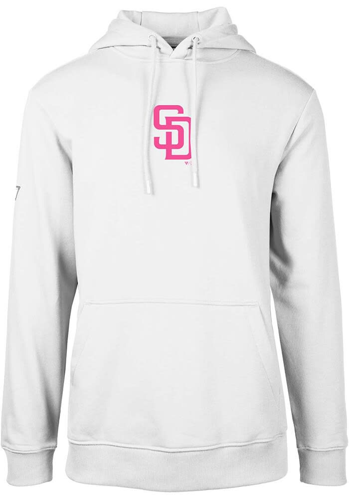 [PERSTEP]★MAJORITY HOODIE Levelwear San Diego Padres Mens White PODIUM City Connect