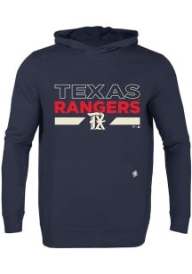 Levelwear Texas Rangers Mens Navy Blue RELAY No Hitter City Connect Long Sleeve Hoodie