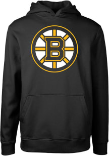 Levelwear Boston Bruins Youth Black Podium Jr Long Sleeve Hoodie