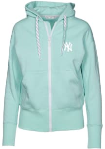 Levelwear New York Yankees Womens Green Gardinia Hooded Sweatshirt