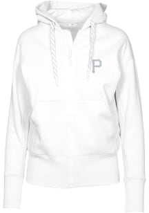Levelwear Pittsburgh Pirates Womens White Gardinia Hooded Sweatshirt