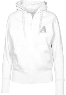Levelwear Arizona Diamondbacks Womens White Gardinia Hooded Sweatshirt