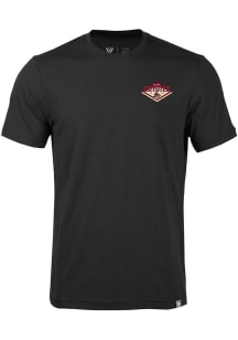 Levelwear Arizona Coyotes Black Thrive Club Patch Short Sleeve Fashion T Shirt