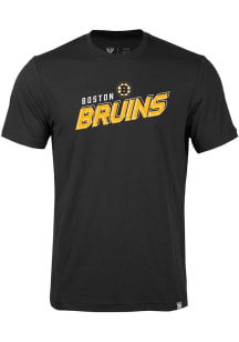 Levelwear Boston Bruins Black Thrive Premier Short Sleeve Fashion T Shirt