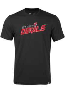 Levelwear New Jersey Devils Black Thrive Premier Short Sleeve Fashion T Shirt
