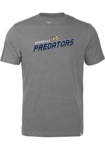 Levelwear Nashville Predators Grey Thrive Premier Short Sleeve Fashion T Shirt