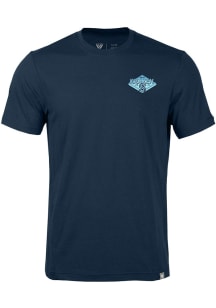 Levelwear Seattle Kraken Navy Blue Thrive Club Patch Short Sleeve Fashion T Shirt