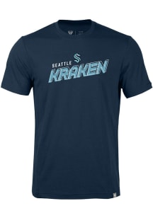 Levelwear Seattle Kraken Navy Blue Thrive Premier Short Sleeve Fashion T Shirt