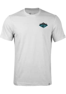 Levelwear San Jose Sharks White Thrive Club Patch Short Sleeve Fashion T Shirt