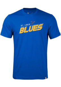 Levelwear St Louis Blues Blue Thrive Premier Short Sleeve Fashion T Shirt
