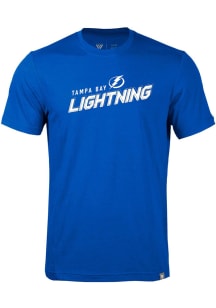 Levelwear Tampa Bay Lightning Blue Thrive Premier Short Sleeve Fashion T Shirt