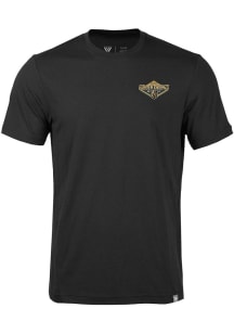 Levelwear Vegas Golden Knights Black Thrive Club Patch Short Sleeve Fashion T Shirt