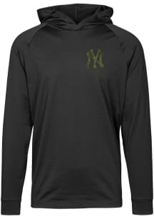Levelwear New York Yankees Mens Black Dimension Digital Camo Long Sleeve Hoodie