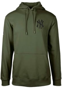 Levelwear New York Yankees Mens Green Podium Digital Camo Long Sleeve Hoodie