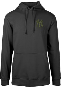 Levelwear New York Yankees Mens Black Podium Digital Camo Long Sleeve Hoodie