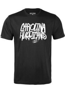 Levelwear Carolina Hurricanes Youth Black Richmond Jr Short Sleeve T-Shirt