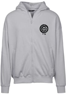 Levelwear Chicago Cubs Mens Grey Uphill Digital Camo Light Weight Jacket