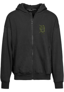 Levelwear Detroit Tigers Mens Black Uphill Digital Camo Light Weight Jacket