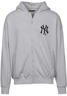 Levelwear New York Yankees Mens Grey Uphill Digital Camo Light Weight Jacket