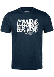 Levelwear Columbus Blue Jackets Youth Navy Blue Richmond Jr Short Sleeve T-Shirt