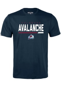 Levelwear Colorado Avalanche Youth Navy Blue Richmond Jr Short Sleeve T-Shirt