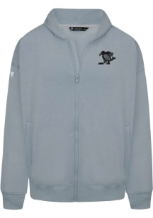 Levelwear Pittsburgh Penguins Mens Grey Uphill Abyssal Light Weight Jacket