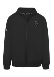Levelwear Seattle Kraken Mens Black Uphill Abyssal Light Weight Jacket