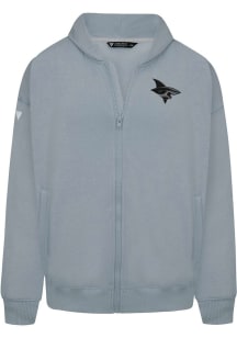 Levelwear San Jose Sharks Mens Grey Uphill Abyssal Light Weight Jacket