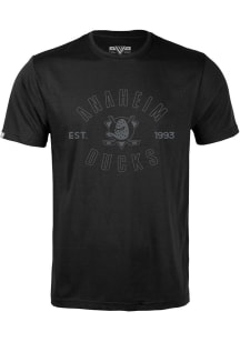 Levelwear Anaheim Ducks Black Richmond Abyssal Short Sleeve T Shirt